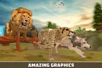 simulatore di corse di animali selvatici 2019 Screen Shot 1
