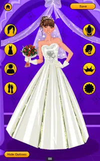 Wedding Dress Up Games - Free Bridal Look Makeover Screen Shot 9