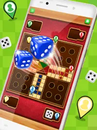 Ludo dice các trò chơi hội đồng cổ điển Screen Shot 1