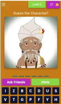Arjun Prince of Bali Quiz Game Screen Shot 3