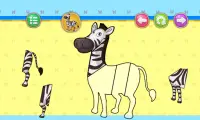 Puzzle for kids for child Pets Screen Shot 1