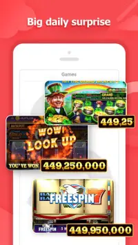 Slots Game Center-Free Slots and Real Rewards Screen Shot 3