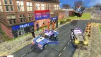 Flying Police Car Prisoner Transport 2017 Screen Shot 6