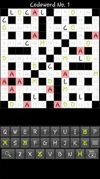 Codewords Screen Shot 2
