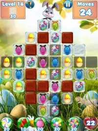 Bunny Blast - Easter games and match 3 games Screen Shot 3