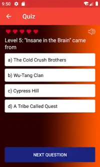 R&B and Hip Hop Quiz Game Screen Shot 4