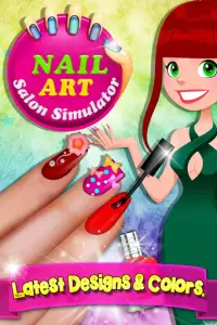 Nail Art Salon Simulator Screen Shot 0