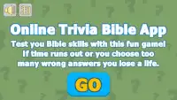 Online Trivia Bible App Screen Shot 0