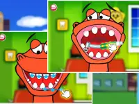 Dr. Dino- juegos de doctor dentista dinosaurio Screen Shot 5