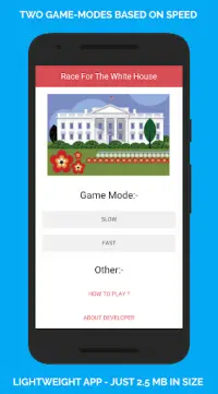 White House Race - 2016 Screen Shot 2