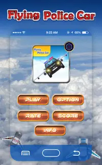 Flying Police Cars Screen Shot 0