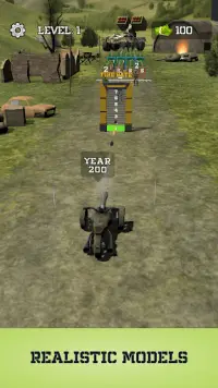 Tank N Run: Modern Army Race Screen Shot 0