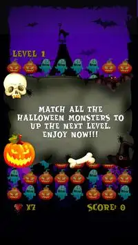 HALLOWEEN CRUSH MONSTRUOS ESPELUZNANTES Screen Shot 1