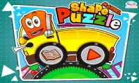 Marbel Shape Puzzle Kids Games Screen Shot 0