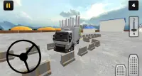 Caminhão Simulador 3D: Transporte De Alimentos Screen Shot 0