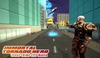 Robot Tornado Crime Simulator-Immortal Flying Hero Screen Shot 4