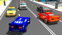 Super Kids Car Racing In Traffic Screen Shot 2