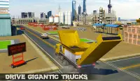 Cũ Ô tô Máy nghiền Cần cẩu & Dump Xe tải Lái xe 3D Screen Shot 6