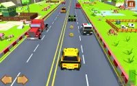 ブロッキー 車 高速道路 レーサー： トラフィック レーシング ゲーム Screen Shot 2