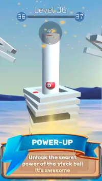 The Stack Tower : Ball Fall game 3d stick blocks ☄ Screen Shot 0