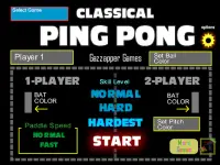 Pong Tennis HD - Retro (Free 70s Arcade Game) Screen Shot 4