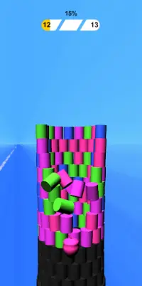 3D Tower Crash Fall Screen Shot 2