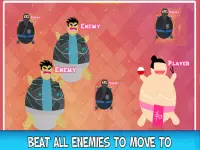 sumo 2 Player Game Challenge feed my wrestler Screen Shot 0