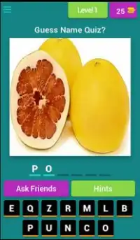 Guess Fruits In The World Quiz Screen Shot 0