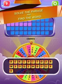 Wheel of Word - Fortune Game Screen Shot 0