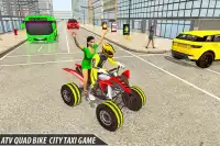 ATV Bike Taxi Sim 3D Screen Shot 0