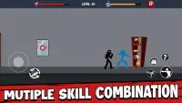 Anger of Stickman : Stick Fight - Zombie Games Screen Shot 1