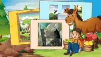 Kids Horses Slide Puzzle Free Screen Shot 0