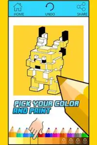 Free Coloring For Pixelmon MOD Screen Shot 2