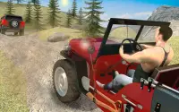 Offroad Long Trailer Truck Sim - Jeep Prado Games Screen Shot 7