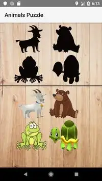 Free Animal Puzzle Game For Kids Screen Shot 2