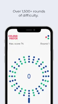 Colour Match: Fun Mental Agility & Reaction Time Screen Shot 2