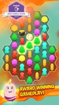 Disco Bees - New Match 3 Game Screen Shot 0