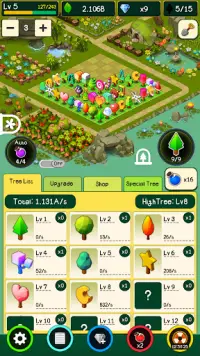 Tree Clicker : Idle Forest Screen Shot 1
