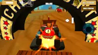 Cat Race Car Экстремальное вождение Screen Shot 6