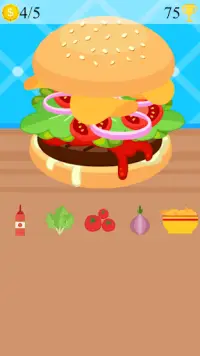 make burger cooking game Screen Shot 0