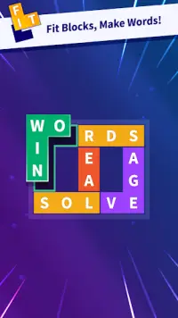Flow Fit - Word Puzzle Screen Shot 0