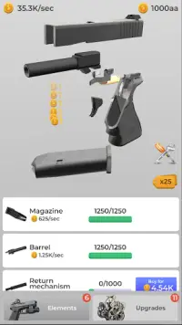 TapGun - Idle weapons builder Screen Shot 2