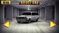 VAZ LADA 시뮬레이터 드리프트 Screen Shot 1