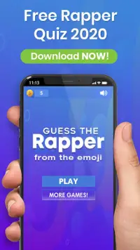 Guess The Rapper From The Emoji - Rapper Quiz 2020 Screen Shot 0