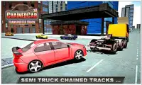 Chained Car 3D Transporter Truck – Heavy Duty Pull Screen Shot 4