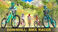 MTB Downhill: BMX Racer Screen Shot 2