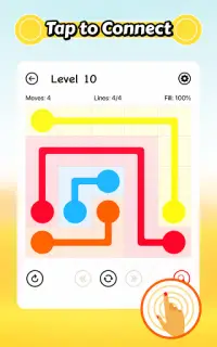 Lined - Free Pipe Game, Connect the Dots Screen Shot 7