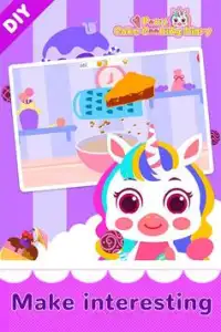 Pony Cake Cooking Diary-Dessert Cooking Game Screen Shot 1