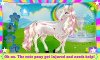 Rainbow Pony Care Screen Shot 1