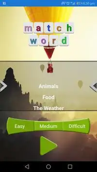 Match Word Screen Shot 1